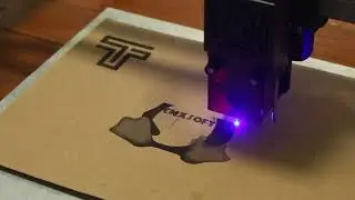 TwoTrees TS2 Laser Engraver Time Lapse