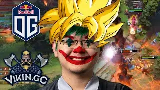 MIDONE INVOKER MID WITH 200 PING? OG vs VIKIN.GG