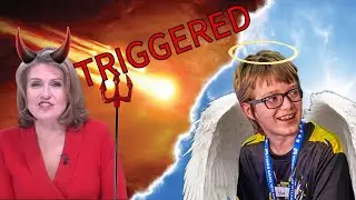 News reporter ATTACKS 13-year old kid