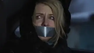 Tape Gagged women Movie scene