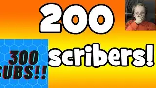 200 + 300 subs celebration￼￼