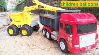 Children's Car Video - Tractor, Truck, Crane Toys Toys for Kids