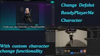 ReadyPlayerMe Tutorial: Custom Default Character + Keep 'Q' Switch Feature