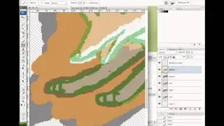 Sprite Lamp demo - drawing a fox