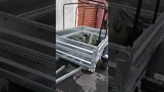 Оцинкованный прицеп Крепыш профи | в максимальной комплектации 2023
