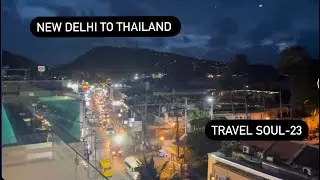 Delhi to Bangkok part -1  #thailand #bangkok
