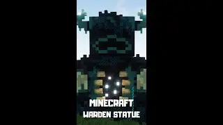 Minecraft Timelapse: Warden Statue  | 