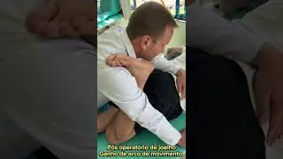 Pós operatório de joelho / Ganho de arco de movimento em flexão