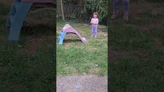 Baby Playing On Slide #shorts #baby #kids #fun #fyp #play #shortvideo #slide
