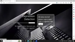 Watch Fully Depression Detection for Human Beings by an AI Application for you.