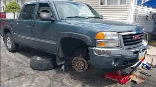 2005/10 GMC CIERRA,FRONT BRAKES