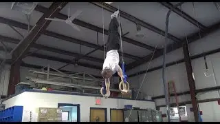 HOW TO LEARN TO DO A HANDSTAND ON STILL RINGS - RINGS HANDSTAND TUTORIAL - Gymnastics Tutorials