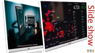 How to Create a Slideshow With Responsive Image Slider- HTML CSS JavaScript