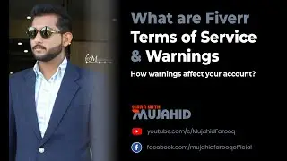 What are Fiverr Terms of Service ? How warnings affect Fiverr account | Fiverr Gig | Fiverr Tos