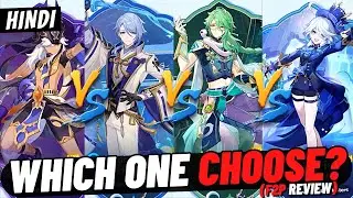 [Hindi] Which One You Should PULL ? - Furina Vs Baizhu Vs Cyno Vs Ayato - Genshin 4.2