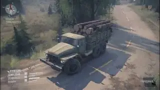 Spintires:урал VS Зил 131
