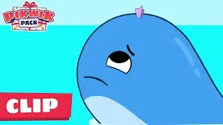 Hazel's Paper Airplane Gets Stuck in a Whale's Blowhole! 🎁✨ Pikwik Pack 🎁✨