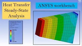 Steady state heat transfer analysis using ANSYS workbench | Tutorial for beginners