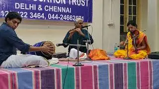 Sayee Bhajan 2018 Cutcheri of Flute Bhaskaran.