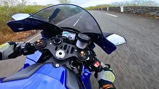 RIDE YAMAHA R1 2023 RAW (4K)
