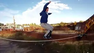 Krasnodar Bargelining _ Slackline Russia