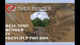 Real Time Rendering In SketchUp with Thea Render #5