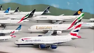 My Entire 1:400 Scale Model Airplane Collection 2024