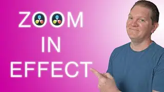 How to create a zoom-in effect in DaVinci Resolve for beginners