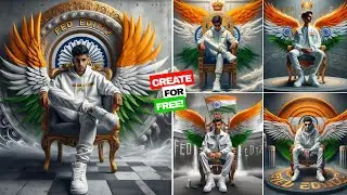 How To Create 3D Ai Republic Day Images | Bing ai viral editing | Bing image creator tutorial FREE