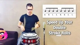 How To Speed Up Your Double Stroke Roll | Drum Lesson By Dex Star