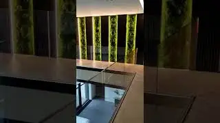 Комбинированное панно с подсветкой. Мох кочка &  пластовой.