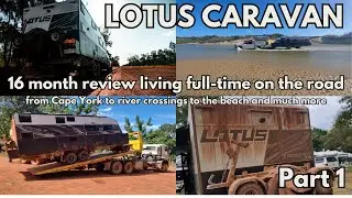 Lotus Caravan 16 Month Review Living on the Road Full-Time. DIY Mods Accessories Drifta 1Key Caravan