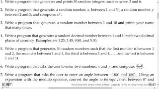 A Practical Introduction To Python Programming - Exercise 3 8 4a