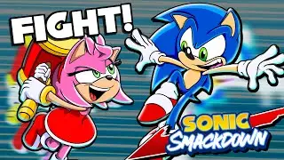 SONIC VS AMY!! - Sonic Smackdown | Sonic & Amy Squad