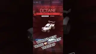 THIS WILL ALWAYS BE THE LUCKIEST TRADE UP IN ROCKET LEAGUE HISTORY 🔥