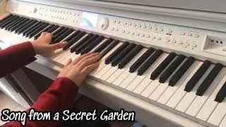 시크릿 가든 - Song from a secret garden , Piano cover #sadsong #piano #슬픈피아노곡