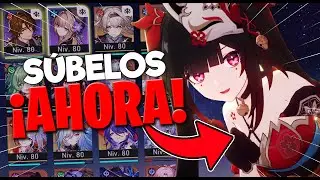 ¡Te ARREPENTIRÁS de no SUBIR estos personajes en Star Rail!