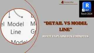 Model Line vs Detail Line in Revit | Explained in 2 Minutes