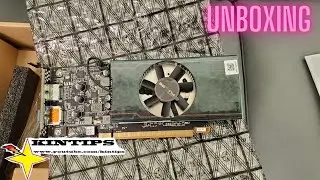 Unboxing Radeon RX 6400 Sapphire PULSE ITX and ATX GPU Single SLOT no external Power GDDR6 pcie 4