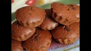 Самые шоколадные кексы с шоколадом внутри