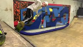 Первая тренировка у Black Hole!🛹