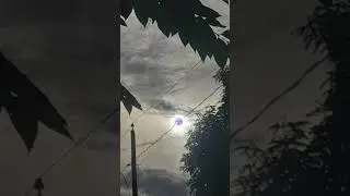 red sun