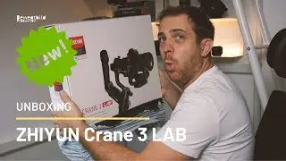 Unboxing ZHIYUN Crane 3 LAB Gimbal - Bewegtbildproduktion