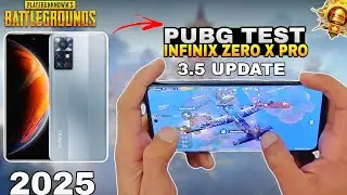 Infinix Zero x Pro PUBG MOBILE TEST | ULTIMATE Graphics, Fps, & Gaming Review.