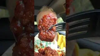 Wingstop Sweet BBQ Blaze Sauce #foodreview #fastfood #wingstop