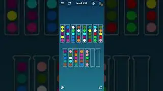 BALL SORT PUZZLE LEVEL 433