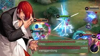 BOWO YAGAMI DI BIKIN PUSING DARK SISTEM | CHOU FULL DAMAGE - TOP GLOBAL CHOU MLBB