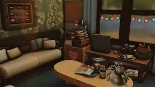 Just Moved in Family Home | The Sims 4 - Stop Motion Speed Build (No CC)