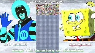 MUGEN - Evil Donald (me) vs. Spongebob ABSOLUTE