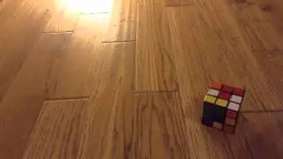 Break dancing Rubik's cube
